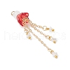 Glass Pendants PALLOY-JF04007-4