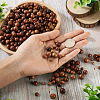 400Pcs 4 Styles Natural Wood Beads WOOD-TA0001-71-8
