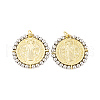 Rack Plating Brass Pendants KK-P269-16G-B-1