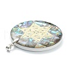 Natural Abalone Shell/Paua Shell Pendants SSHEL-L019-06P-3