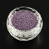 Color Plated DIY 3D Nail Art Decoration Mini Glass Beads MRMJ-R038-E07-1