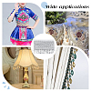 10 Yards Polyester Ribbons with Teardrop Tassel OCOR-WH0085-67A-6