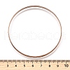 304 Stainless Steel Plain Bangles for Women BJEW-V004-02A-RG-5