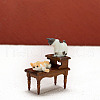 Wood End Table Mini Model PW-WG029E3-01-2