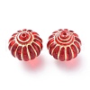 Plating Acrylic Beads X-OACR-P007-03B-1