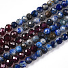 Natural Mixed Gemstone Beads Strands G-D080-A01-03-05-4