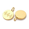 304 Stainless Steel Pendants STAS-C133-01G-02-2