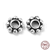 925 Thailand Sterling Silver Spacer Beads STER-D004-01A-AS-4