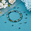 160Pcs 2 Styles 201 & 304 Stainless Steel European Beads FIND-HS0001-22-6