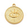 Ion Plating(IP) 304 Stainless Steel Pendants STAS-P312-19G-1