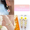 Plating Transparent Acrylic Beads TACR-CJC0001-12-7