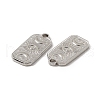 201 Stainless Steel Charms STAS-J401-VC590-3