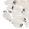 Natural Quartz Crystal Pendants G-B127-10P-17-1
