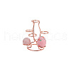 7-Slot Iron Easter Egg Display Stands ODIS-WH0058-21A-RG-7