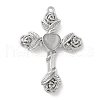 Alloy with Glass Pendants PALLOY-P294-03P-04-1