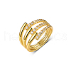 French Vintage Style S925 Sterling Silver Micro Pave Clear Cubic Zirconia Ring TL9311-2-3