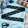 HOBBIESAY 10 Yards Polyester Lace Trim OCOR-HY0001-21-3