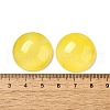 Natural Yellow Agate Cabochons G-E492-A-14-3