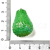 Opaque Resin Pendants FIND-I044-16C-3