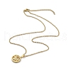 304 Stainless Steel Pendant Necklaces NJEW-U002-07G-2