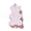 Translucent Resin Pendants CRES-K010-01E-2