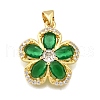 Glass Pendants KK-K401-46B-G-1