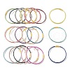 Brass Bangles BJEW-H625-01-2