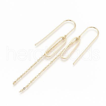 Brass Stud Earring Findings X-KK-S345-072-1