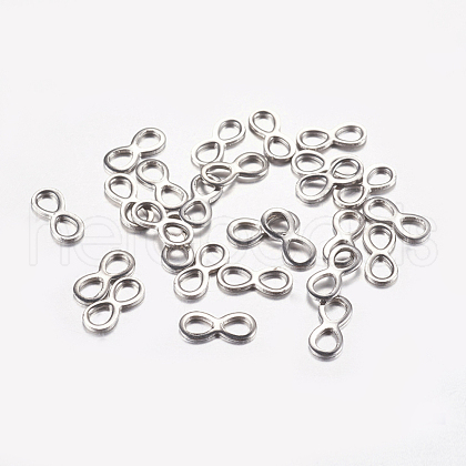 Tarnish Resistant 304 Stainless Steel Links connectors STAS-G168-02P-1