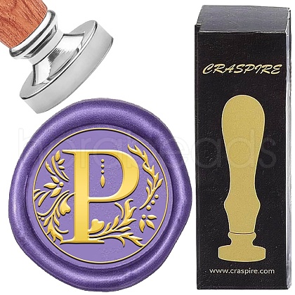 DIY Scrapbook Wax Seal Stamp Sets AJEW-WH0432-016-1