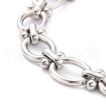 304 Stainless Steel Link Chains CHS-Z001-06P-1