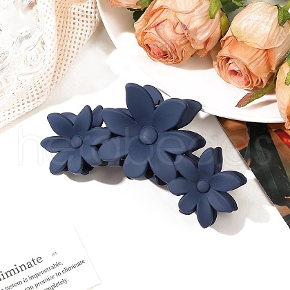 Flower Plastic Large Claw Hair Clips PW-WGB4F0D-03-1