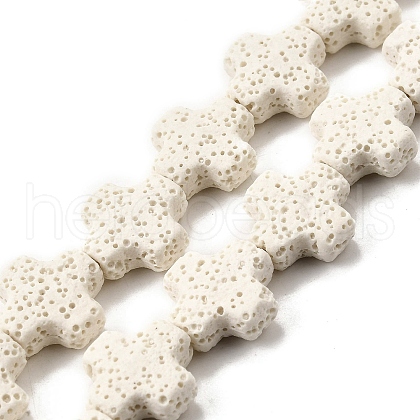 Natural Lava Rock Beads Strands G-L498-E02-01D-1