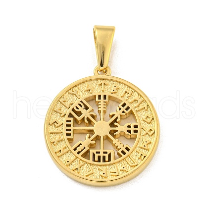 Ion Plating(IP) 304 Stainless Steel Pendants STAS-R231-17G-1