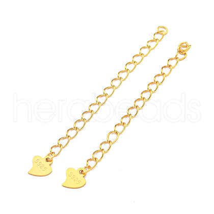 925 Sterling Silver Chain Extender STER-C005-01G-1