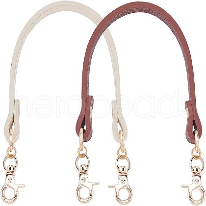 CHGCRAFT 2 Colors PU Leather Bag Handle FIND-CA0001-65-1