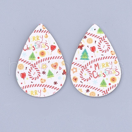 PU Leather Big Pendants FIND-S311-002L-1