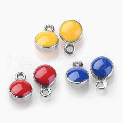 304 Stainless Steel Charms STAS-P050-1