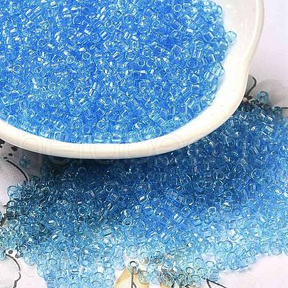 Transparent Colours Glass Round Seed Beads SEED-B001-06A-02-1