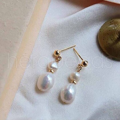 Mother's Day Jewellery Pearl Clip-on Earrings Tassel Earrings Vintage Ear Cuff Luxury Retro Jewelry YG6221-1-1