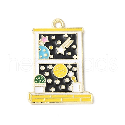 Alloy Enamel Pendants FIND-H047-03LG-01-1