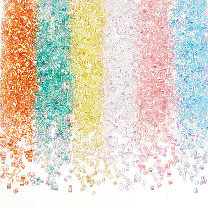 Olycraft 6 Colors Detachable Plastic Beads DIY-OC0012-57-1