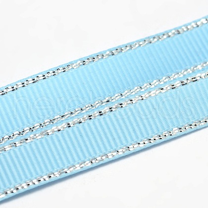Polyester Grosgrain Ribbons for Gift Packing SRIB-L022-006-308-1