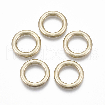 Spray Painted CCB Plastic Linking Rings CCB-R104-16A-02-1