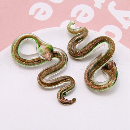Handmade Lampwork Cabochons PW-WG185C0-02-1