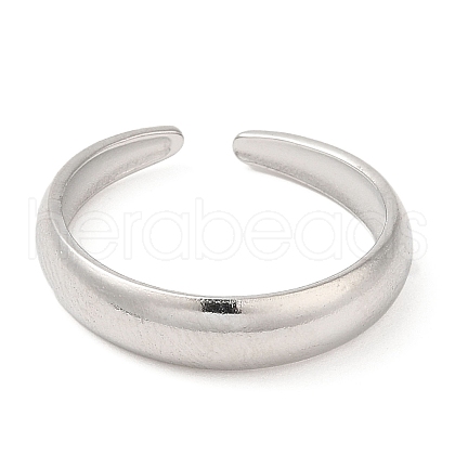 Non-Tarnish 304 Stainless Steel Open Cuff Rings RJEW-K245-78P-1