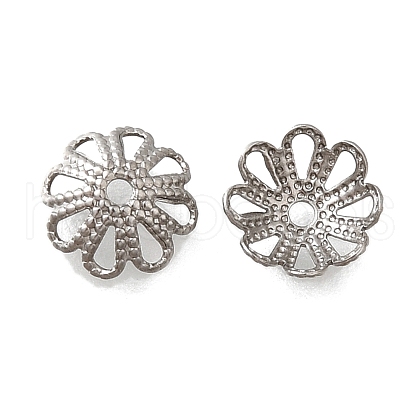 304 Stainless Steel Bead Caps STAS-B087-10A-P-1