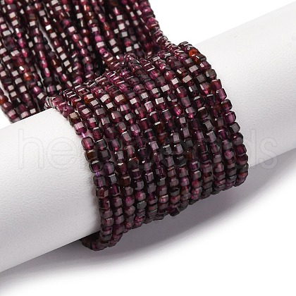 Natural Garnet Beads Strands G-RM241221-K4-1