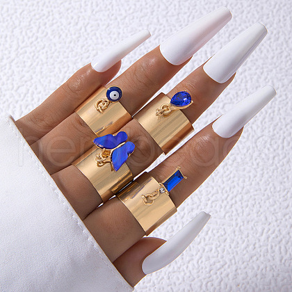 Alloy Finger Rings Sets FS-WG752C7-08-1