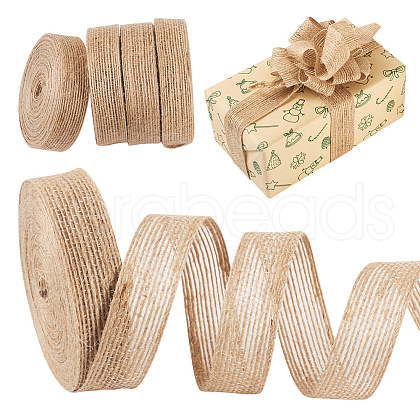 10M Braided Burlap Ribbon OCOR-TAC0015-13C-1